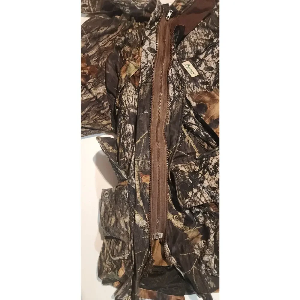Mount’N Prairie Mens Jacket Work Hunting Hooded Camo Coat Size X-Larg